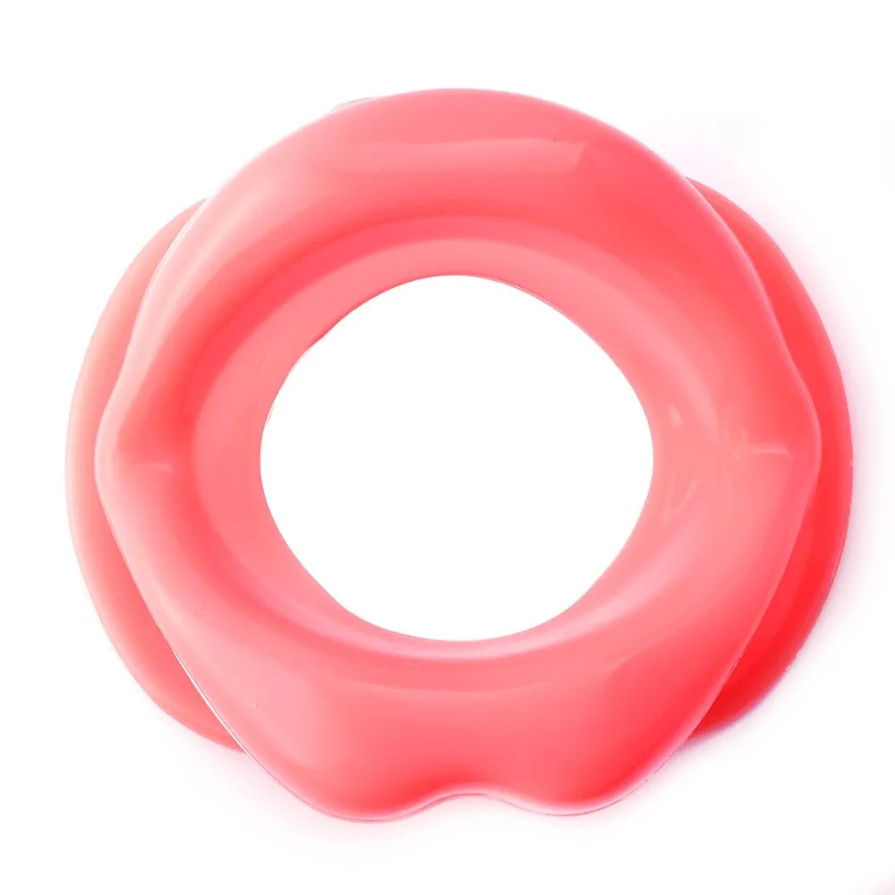 Caoutchouc de silicone bouche visage plus mince lèvre muscle tendeur antirides bouche muscle tendeur anti-âge rides menton masseur7858785