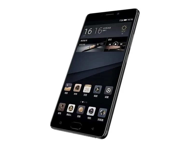 원래 Gionee M6S 플러스 4G LTE 휴대 전화 6기가바이트 RAM 64기가바이트 256기가바이트 ROM 스냅 드래곤 653 옥타 코어 안드로이드 6.0 인치 12MP 지문 ID 휴대 전화