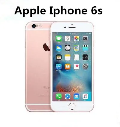 100% Original Apple iPhone 6S Sans empreinte digitale Dual Core 16 Go / 64 Go / 128 Go IOS 9 4,7 pouces Téléphone remis à neuf