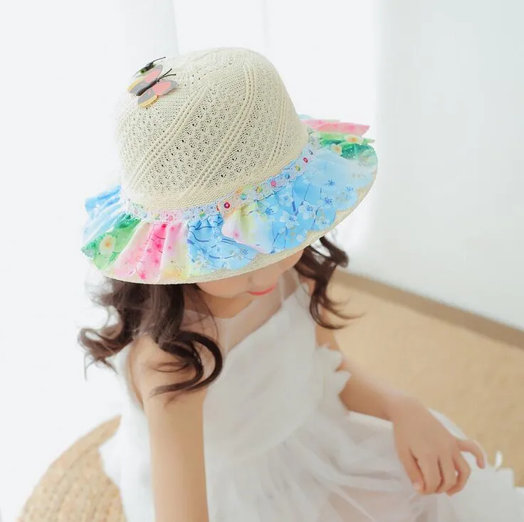 Sombrero de paja infantil