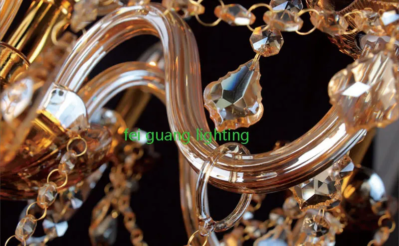 Mode moderne kristal kroonluchter eetkamer lamp kandelabra kristal kroonluchters kaarsen voor huis European kaarsen kroonluchters32643109