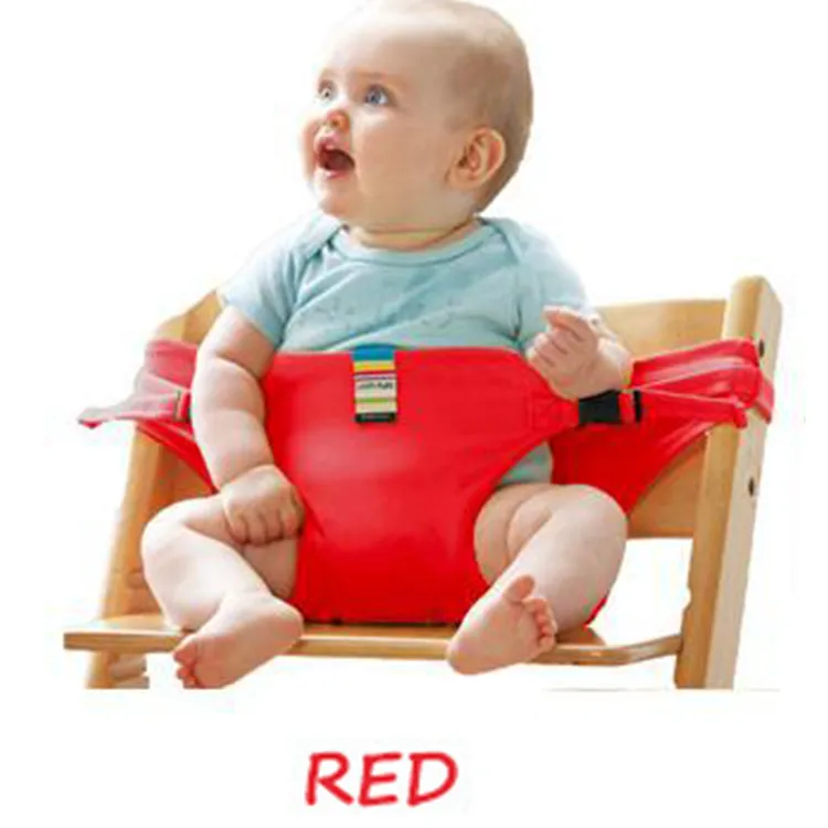 Baby stoel draagbare baby zitplaats product dining lunchstoel / veiligheidsveiligheid riem voeding hoge stoel harnas baby stoel stoel