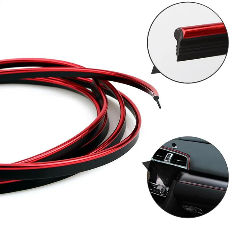 thumbnail image 2 of 5M Purple Car Door Panel Line Trim Strip – PVC Molding – Waterproof, Scratch-Resistant – Serve4u*2018 – Universal Fit 2 of 2