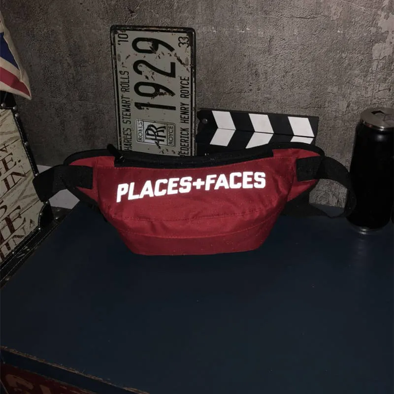 Placesfaces Sport Packs Waistpacks Pf Life Skateboards Bag Cute Casual Men0
