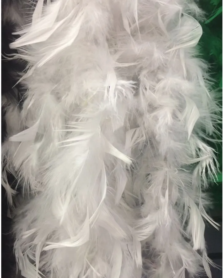 White Feather Boas