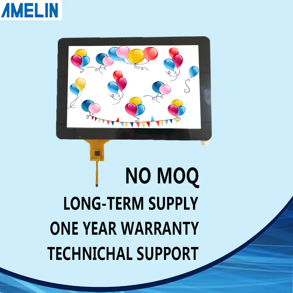 AML101WX1-206 10.1 inch 1280*800 TFT LCD IPS module display with LVDS interface screen and CTP touch panel