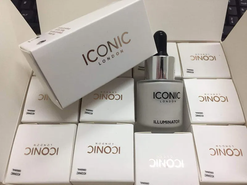 In Stock!!! ICONIC LONDON ILLUMINATOR liquid highlight glow shine original Moon Beam 24K Gold lrie Rose dropshipping