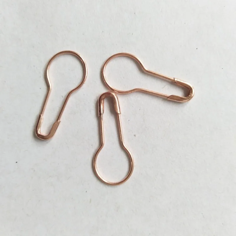 1000 Count Metal Gourd Pin Pear Shaped Safety Pin Safety Pins Clothing