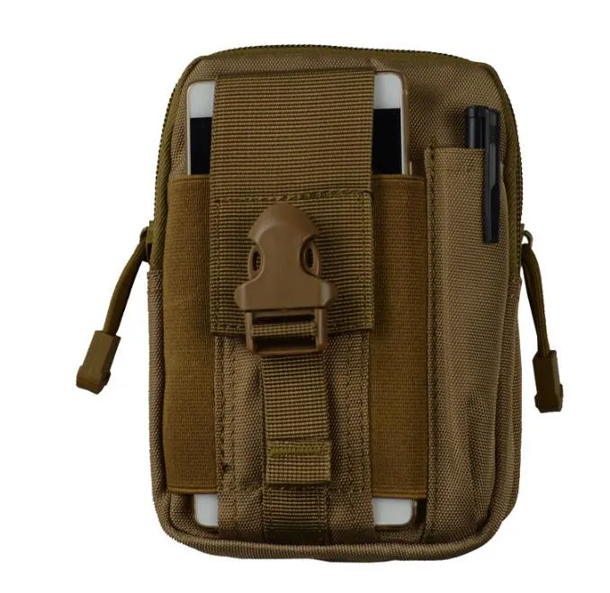 Multifunctionele camouflage tassen tactische taillassen buiten klimmen packs tactische packs taille tas telefoon portemonnee tassen