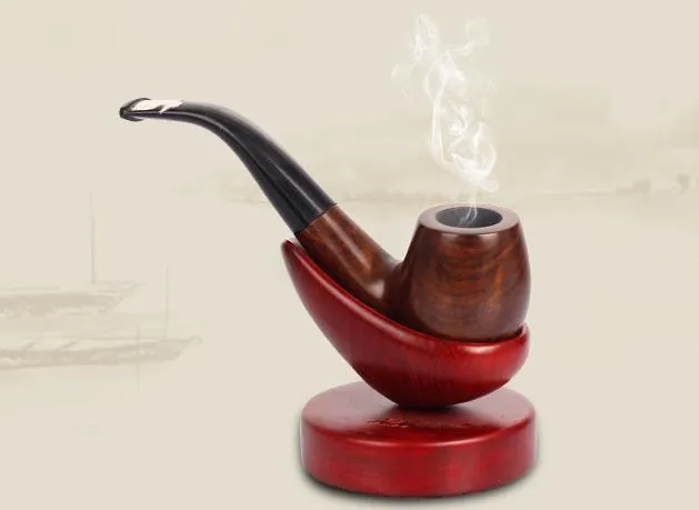 New products of ebony filter pipes, solid wood pipes, smoking accessories, smoking accessories