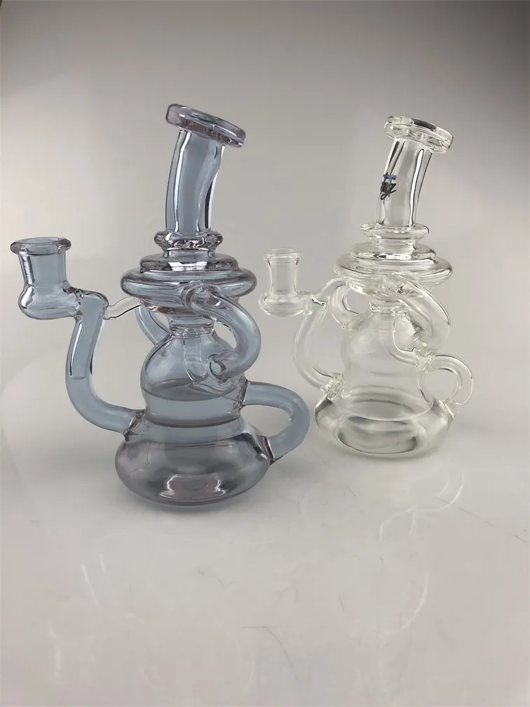 Vattenpipa i glas, gtl multicolor vackert designad oljeborrrigg bong, rökrör, 14 mm skarv är välkomna att beställa