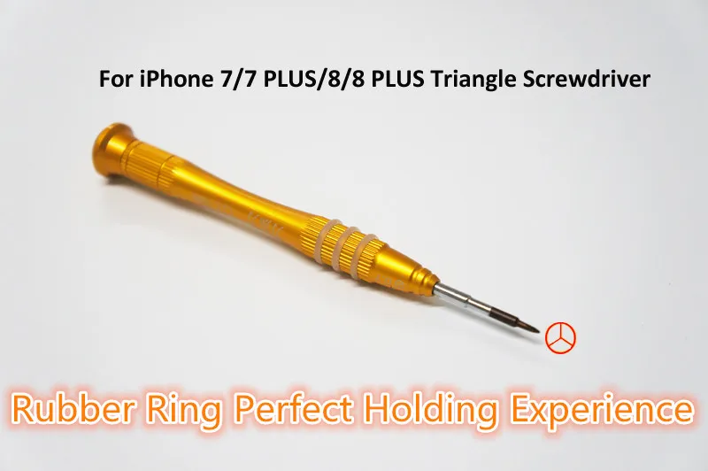 Y Style 0.7mm Triangle Skruvmejsel för iPhone Tool Repair Tools Kit för iPhone 7 7 Plus 8 8 Plus Gratis frakt