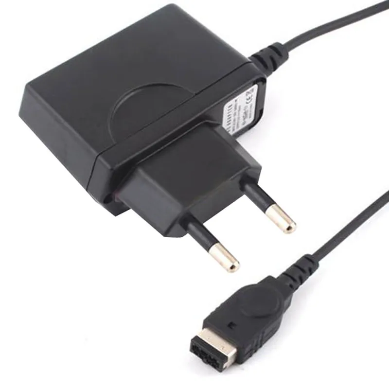 US EU Plug Home Travel Wall Charger Strömförsörjning AC -adapter med kabel för Nintend DS NDS Gameboy Advance GBA SP Högkvalitativt snabbt fartyg