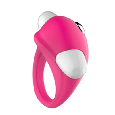 Starke Dildo Vibration Masturbation Verzögerung Ejakulation Vibrator Ring Produkt Erotisches Sexspielzeug für Mann_voghion.com