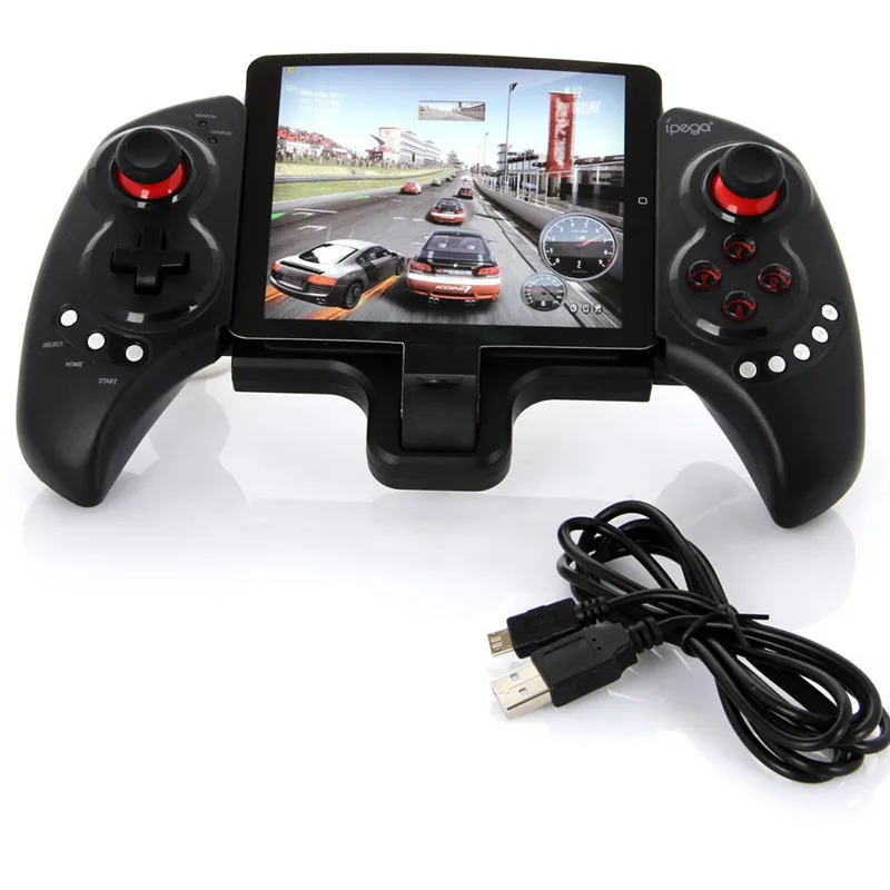 PG-9023 Joystick för telefon PG 9023 Trådlös Bluetooth Gamepad Android Telescopic Game Controller Pad / Android iOS Tablet PC