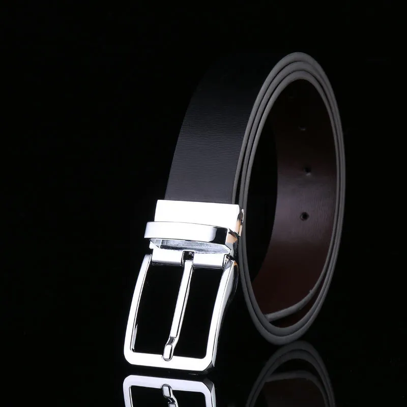 Dinisiton Fashion Designer Pin Buckle Genuine Leather Men Belts Luxury For Men Brand Leisure Business Belt Gift Ceinture