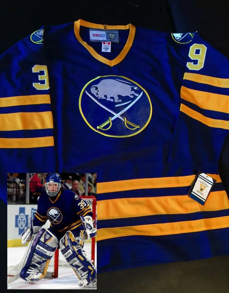 Cheap Wholesale Custom EDMONTON OILERS JERSEY GOALIE CUT Mens Stitched