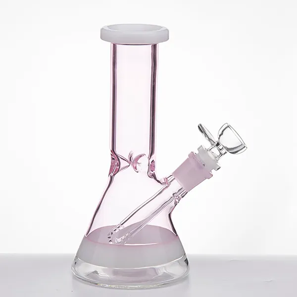 7,8-Zoll-Glasbong-Wasserpfeifen-Ölplattform mit DownStem-Schüssel Dicke Bongs 18-mm-weiblicher Bubbler-Wasserpfeifen-Banger-Aufhänger