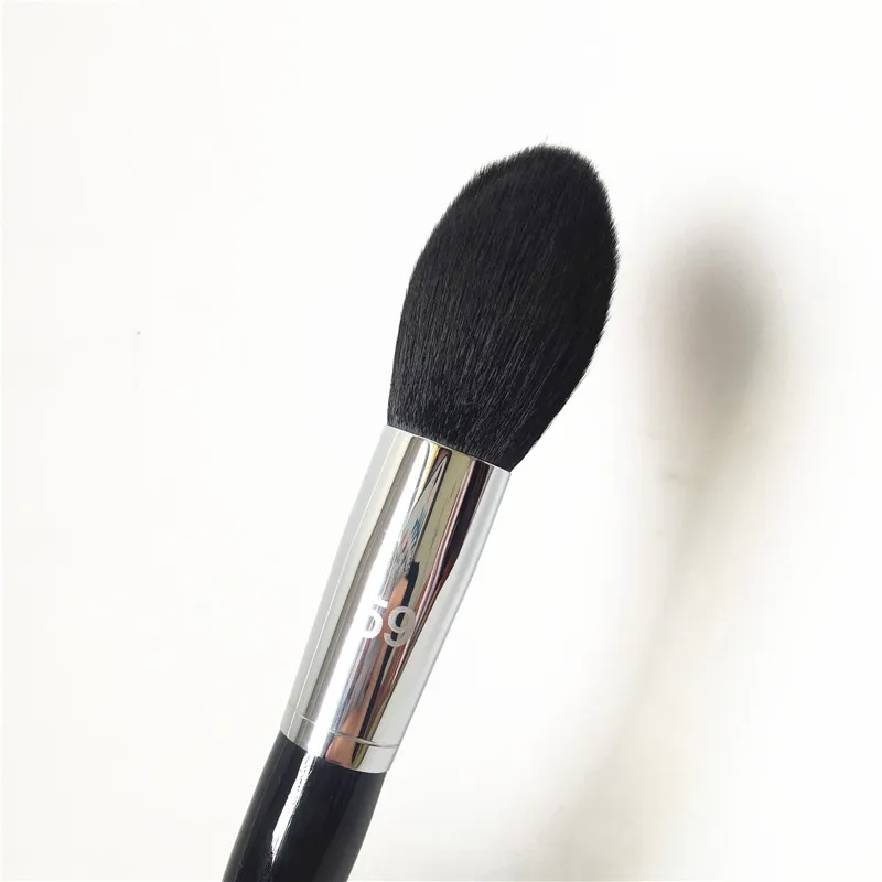 Pro Precision Powder Brush 59ヤギの髪の正確な顔色パウダーブラッシュブラシの美容メイクブラシブレンダーツール2468324