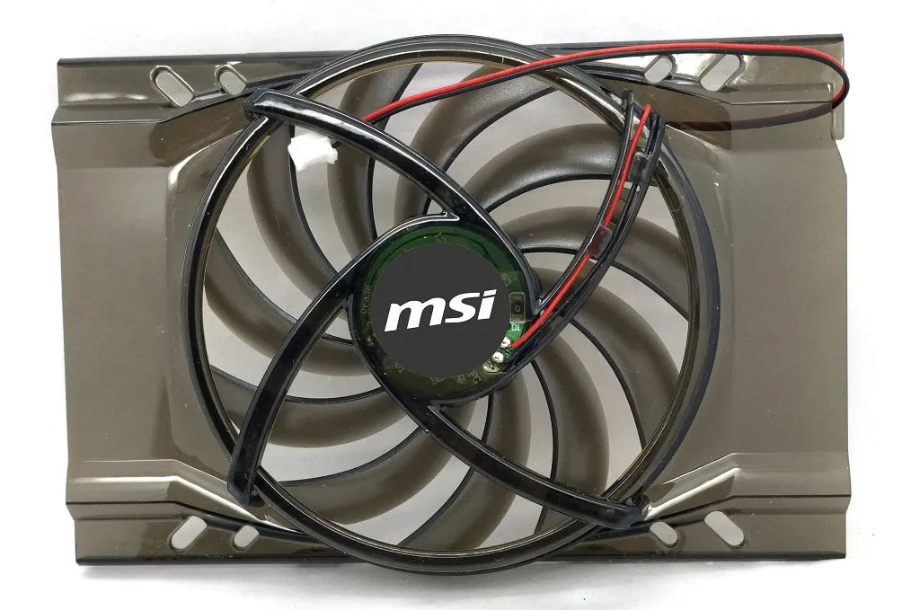 Nuevo Original para MSI UNIKA HD5750/5770/6750 9800GT GTS250/450 ventilador de refrigeración de tarjeta gráfica PLA09215B12L 12V 0.20A