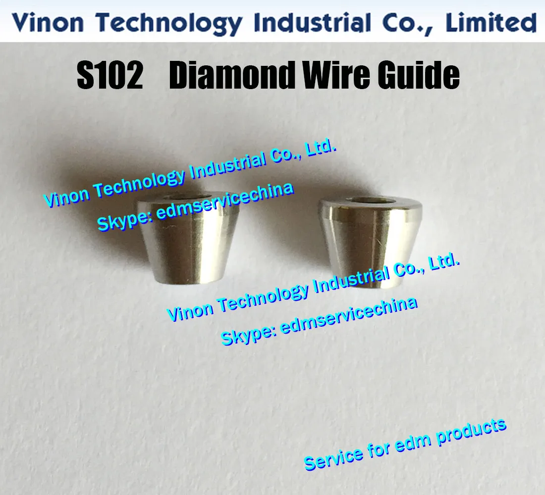 d=0.21mm Guida per matrici diamantate S102 3080244 edm Matrici superiori B per AWT 0.21mm 0200140 per guidafilo per elettroerosione a filo serie AQ,A,EPOC S102