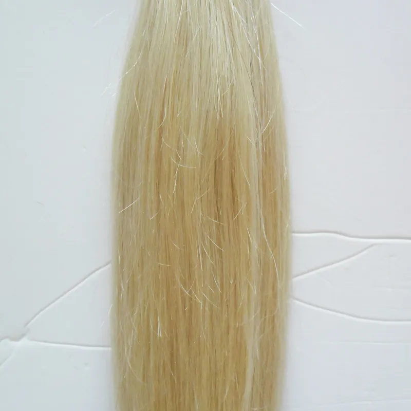 1 ADET 613 Sarışın Saç Brezilyalı Düz ​​Atkı İnsan Saç Dokuma Paketler 10 inç 24 inç # 613 Bleach Sarışın İnsan Saç Dokuma Demetleri