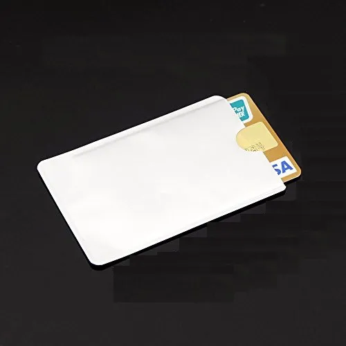 Estuche para tarjetas Protección RFID Fundas de seguridad antirrobo Titular Monedero Organizador de viaje Envío de DHL