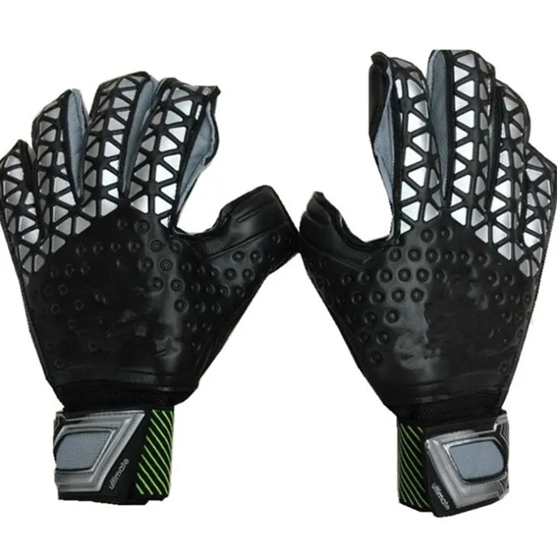 5 cores Luvas de goleiro de futebol de futebol de futebol de futebol de l￡tex de l￡tex Nova luva de bola Soccor Ball