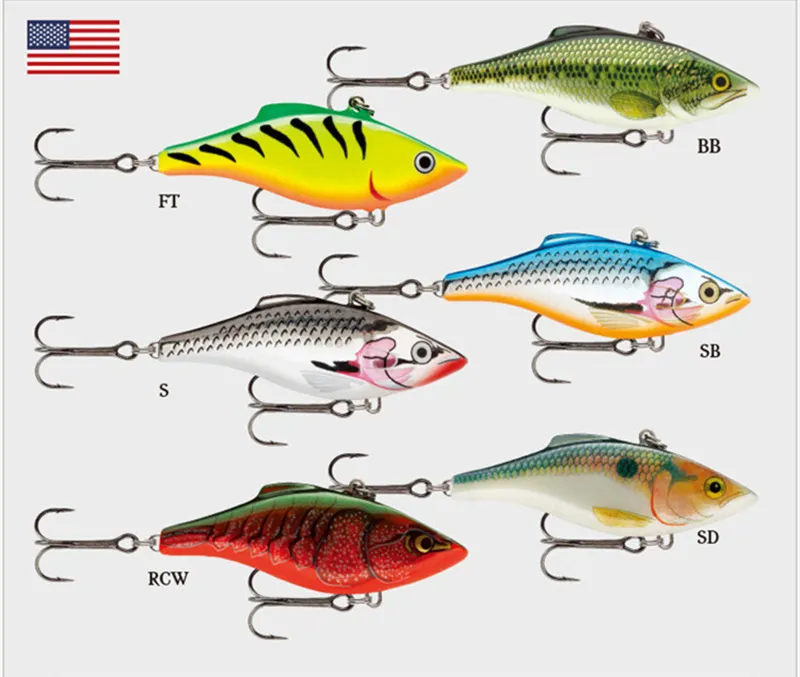 Brand Lipless Realistic VIB Fish Bass Angelköder 5 cm 11 g Minnow Wobble Laser Snakehead Whitefish Swimbaits Wels Jigging-Köder