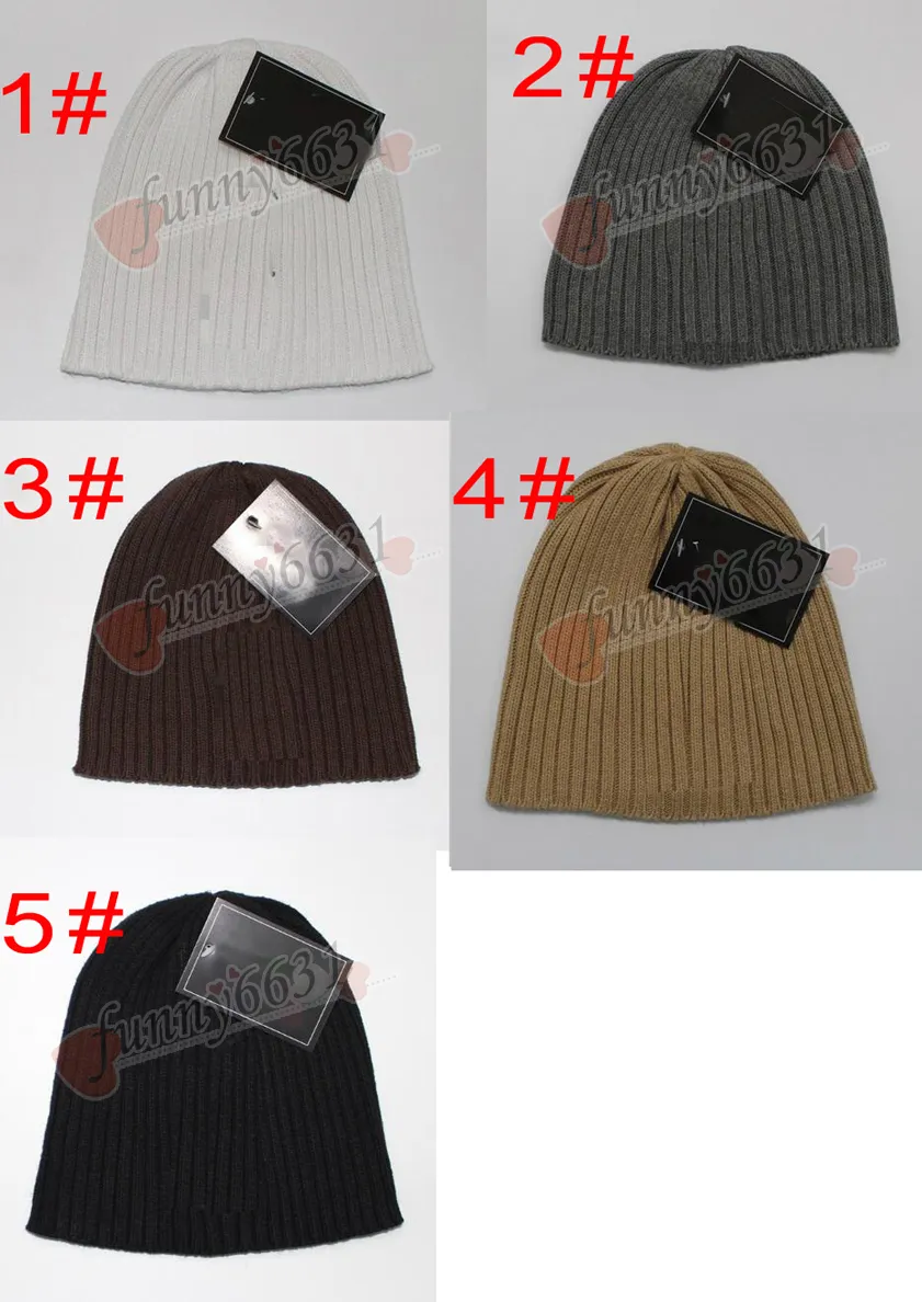 autunno inverno uomo Cappelli moda cool donna Cappelli lavorati a maglia Cappello caldo invernale Cappello caldo unisex berretto classico Cappello lavorato a maglia di marca 5 colori spedizione gratuita