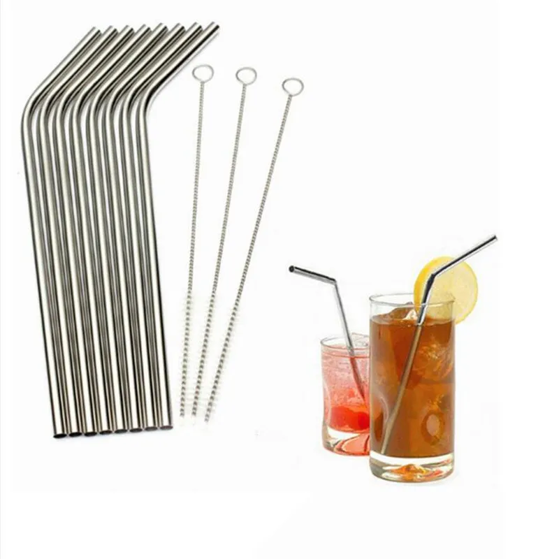 Reusable Best Metal Drinking Straws High Quality 304 Stainless Steel