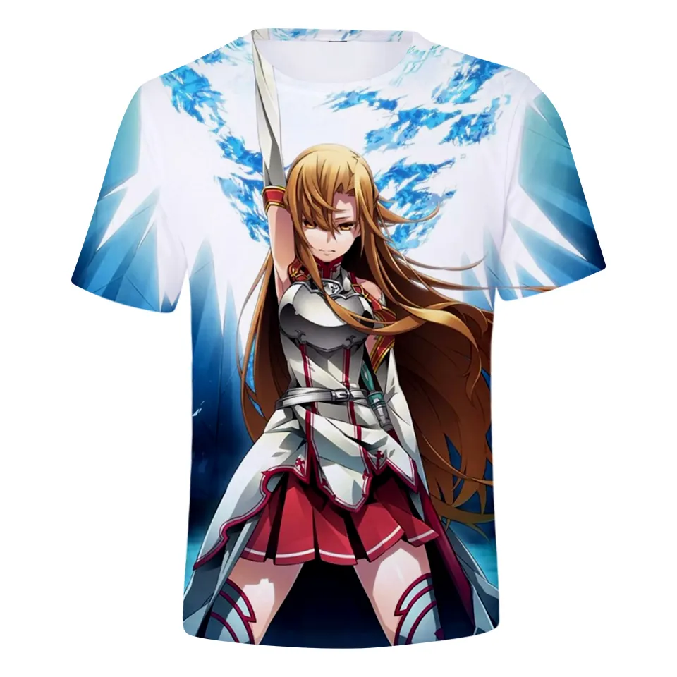 Wholesale Sword Art Online 3D T Shirt For Men, Casual Summer