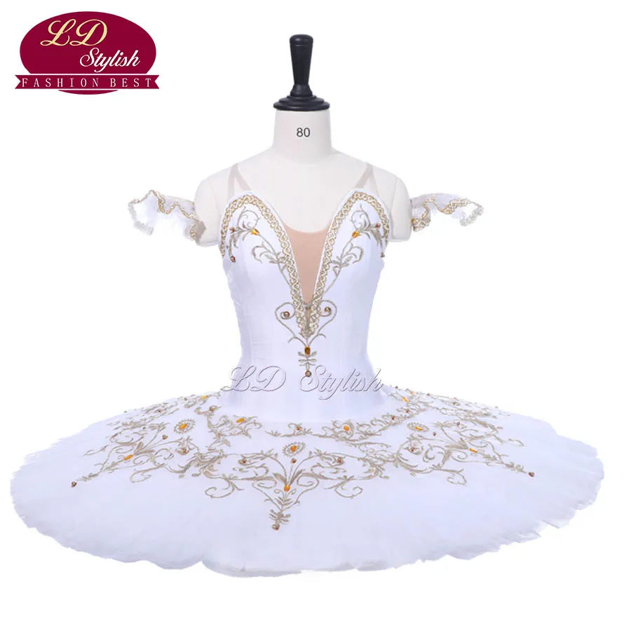 Blanc adulte professionnel scène Ballet Tutu le lac des cygnes Performance concours Costumes femmes Ballet danse Apperal enfants Ballet jupe