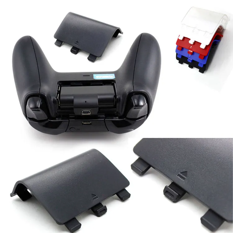 Gamepad Battery Back Cover Shell Lid Door Guard Style Cabinet för Xbox One Wireless Controller Ersättningsdel DHL FedEx Ups gratis frakt