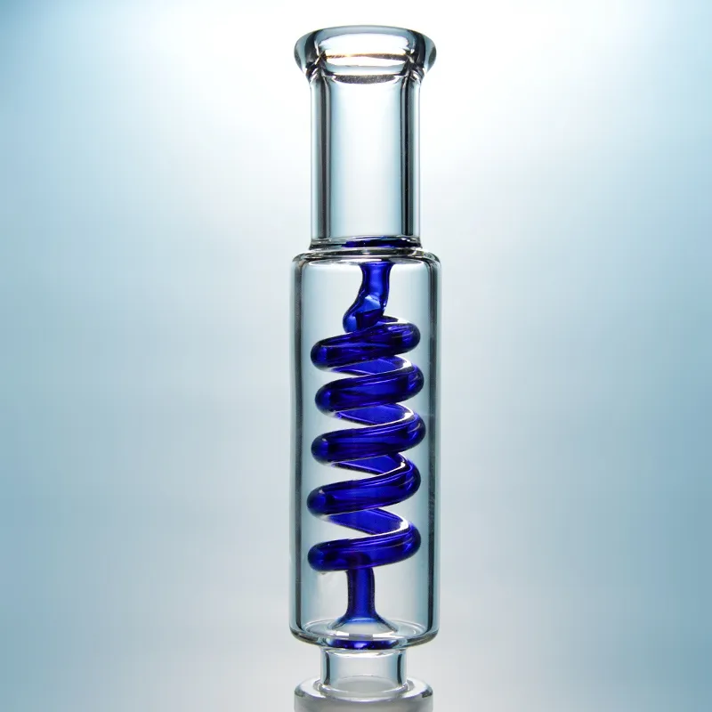 16 pollici di altezza Costruisci un tubo dell'acqua a bobina di condensatore di vetro congelabile Bong 6 Arms Tree Perc Dab Rig Diffuso Downstem Beaker Bong ILL07-08