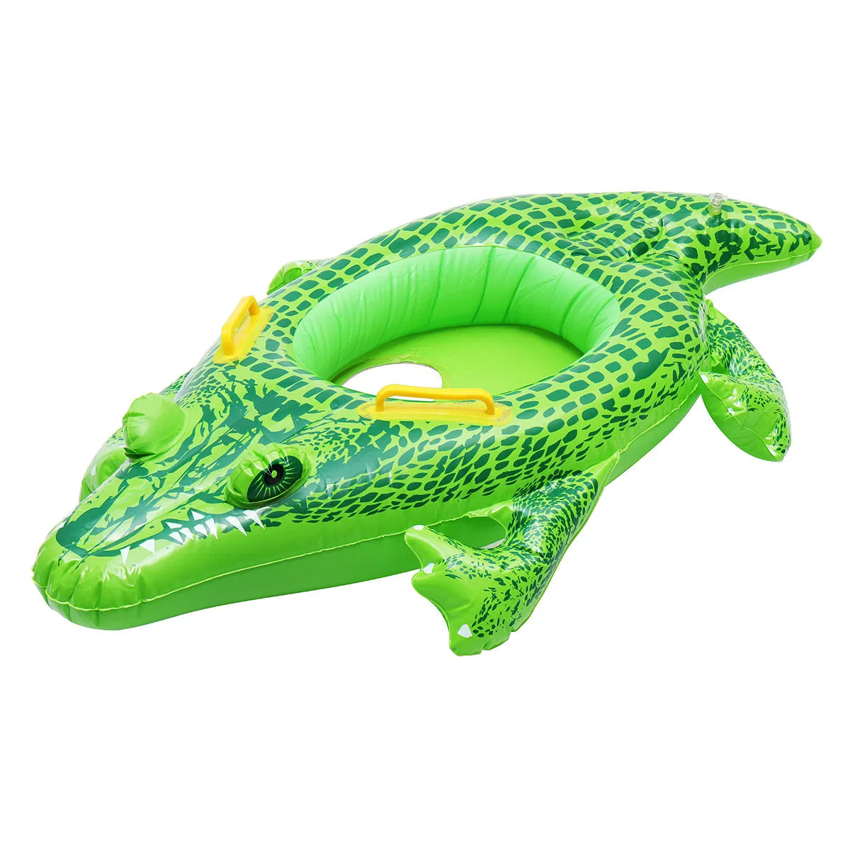 Newest Inflatable Crocodile Swimming Ring Float For Kids Perfect