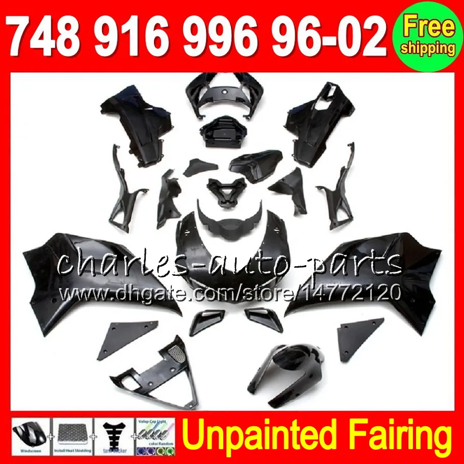 8Gifts Unpainted Full Fairing Kit voor DUCATI 748 916 996 96 97 98 99 00 01 02 1996 1997 1998 1999 2000 2001 2002 Backings Carrosseriebody Kit