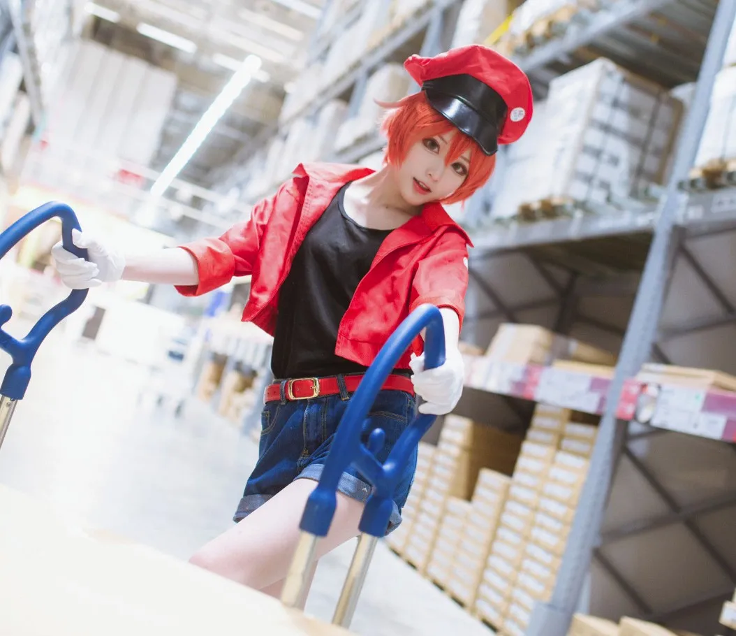 Red blood cell costume cheap