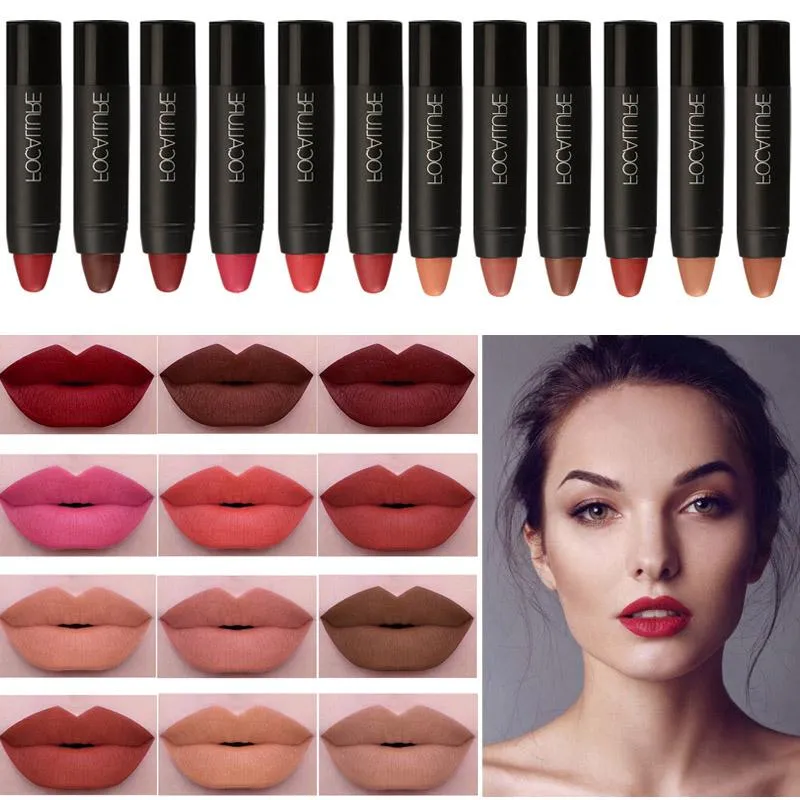 FOCALLURE Matte Lipstick Waterproof Long Lasting Lip Color Available 2024 New Arrival From Lenkii 20.31 DHgate.Com