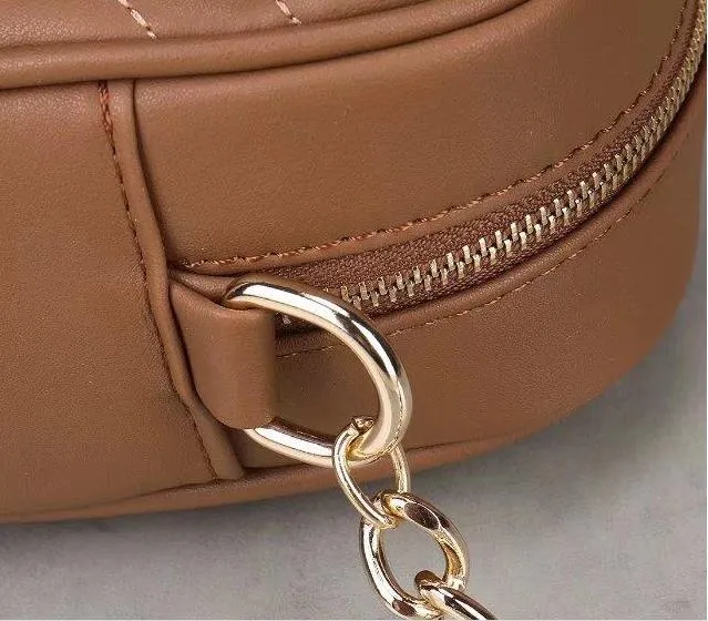Singel axelväska handväska ny stil messenger väska mode litet paket av europeiskt och amerikanskt populärt kedjepaket fartyg306g