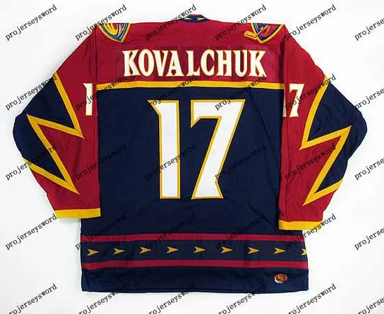 Atlanta Thrashers Premier Hockey Jersey 15 Dany Heatley 17 Ilya