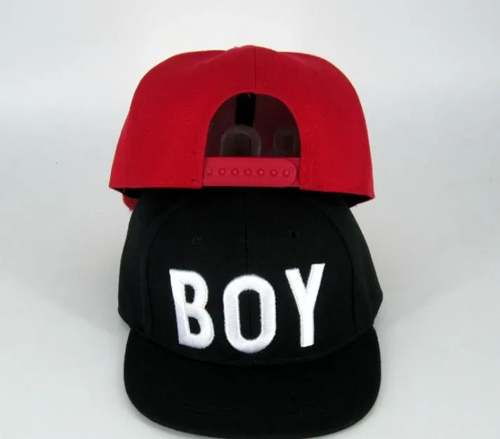 Bambini ragazza ragazzo berretto bianco bambini cappello berretto regolabile moda HIPHOP copricapo magico blu rosso nero 3Y-8Y