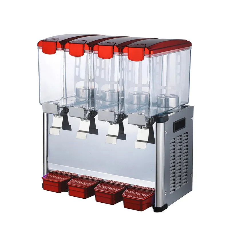 Wholesale Beijamei 9L*4 Commercial Beverage Juice Machine Food Processing Automatic Cold Drinks