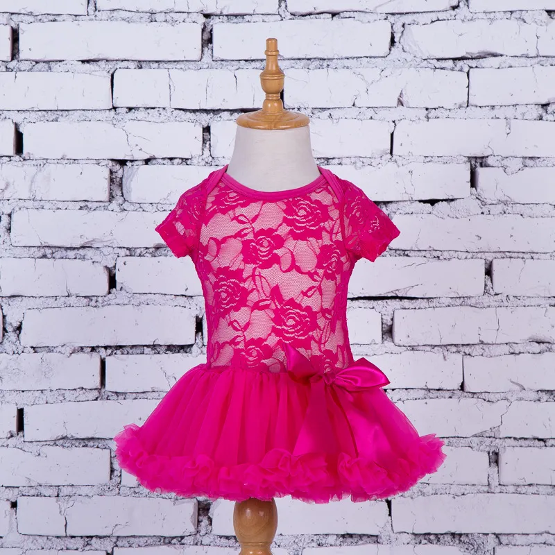 Boutique Baby Meisjes Kleding Zomer Kinderjurk Baby Peuter Meisjes Feest Bruiloft Optocht Jurk Leuke Kant Tutu Meisjes Jurken met 8832401