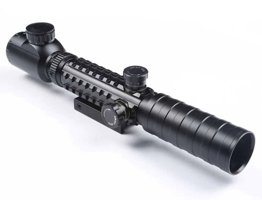 3-9x32EG Red Green illuminated Mil-dot Reticle Rifle Scope Sight Riflescope
