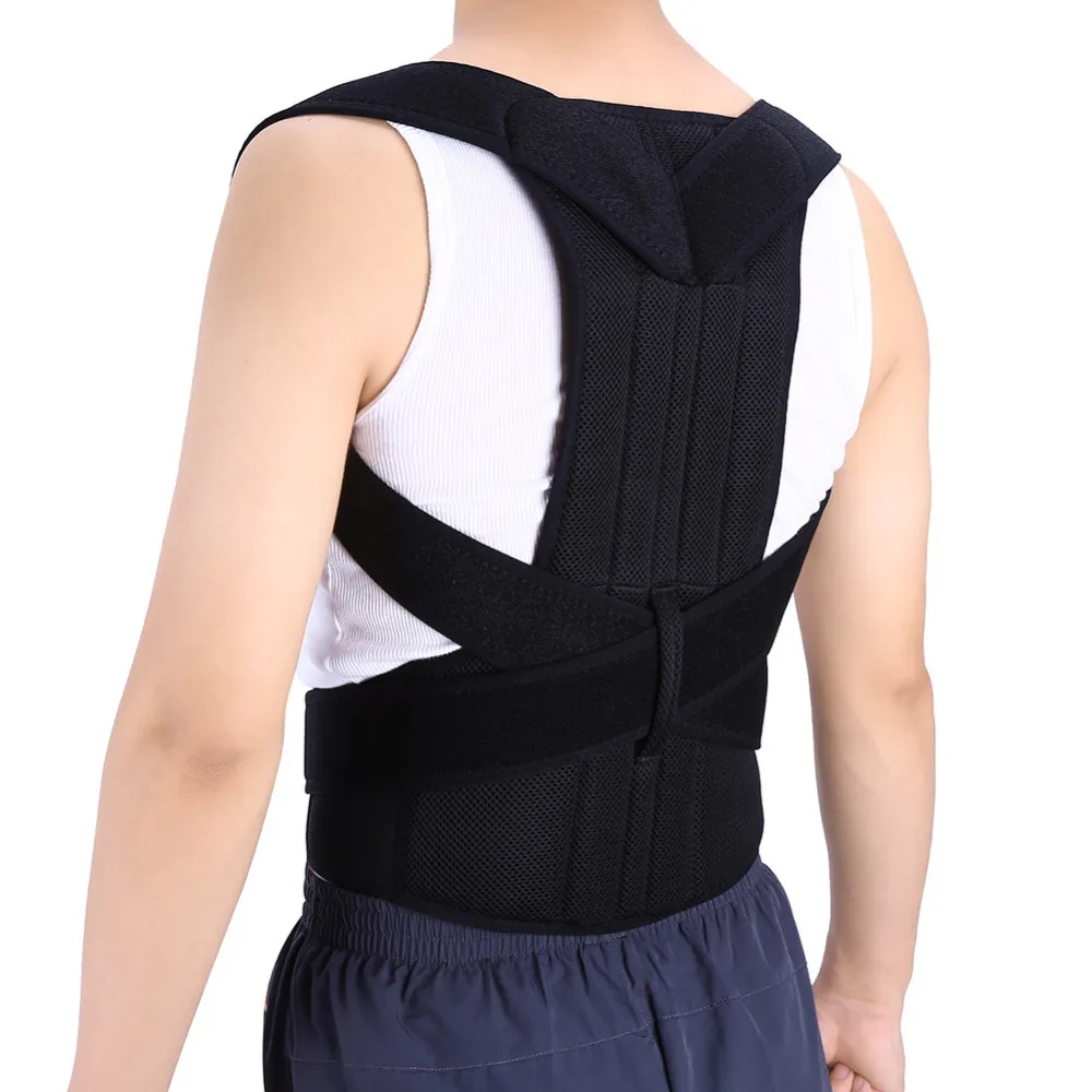 Adjustable Adult Corset Back Posture Corrector Back Shoulder Lumbar Brace  Spine Support Belt Posture Correction For Men Women From Kareem123, $14.9