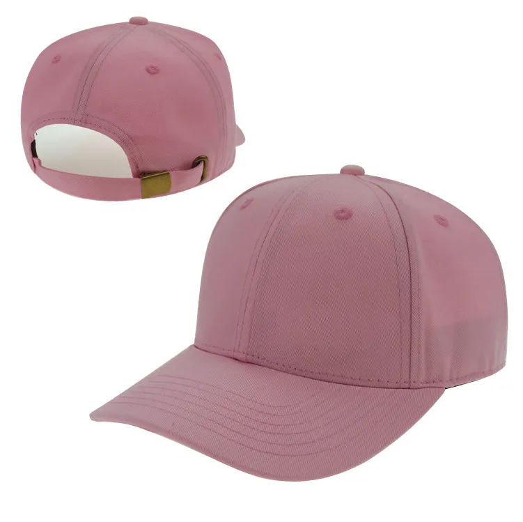 Fashion Blank Plain Strapback Caps black white pink red colors Hats Men Women Sport Snapback Summer Sun Visor Baseball Cap Hip Hop hat