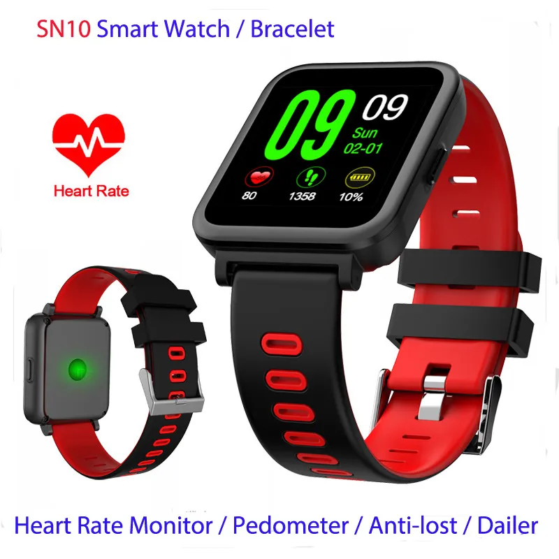 Luxe Hoge Kwaliteit Smart Watch MTK Sync Notifier Bluetooth Muziek Smartwatches Stappenteller Hartslag Slaap Monitor Modern Horloge