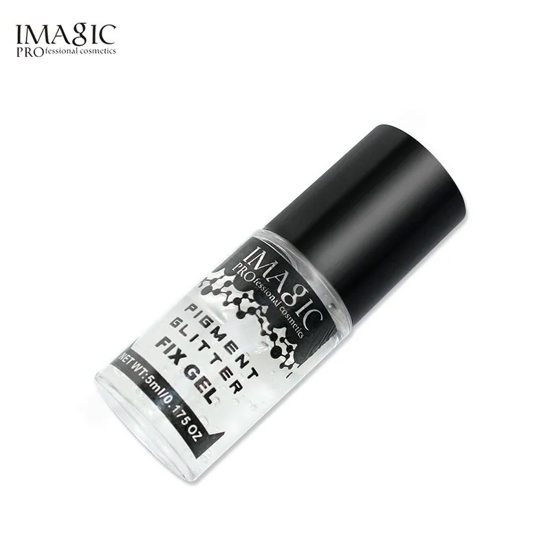 Imagek ​​makeup fix gel glitter ögonskugga skimmer pigment lös pulver flytande lim vattentät varaktig glitter skimmer ögonskugga