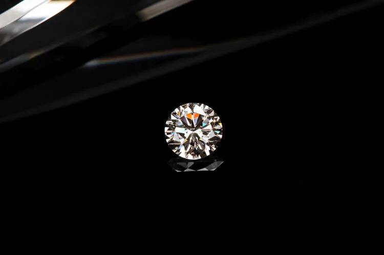 Muhteşem 3CT 9.0mm Mükemmel Yuvarlak Kesim Gevşek Moissanite Sertifikalı G-H VVS1 Temizle Brilliant Forever Moissanite